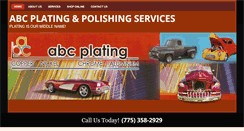 Desktop Screenshot of abcplatinginc.com