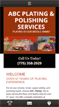 Mobile Screenshot of abcplatinginc.com